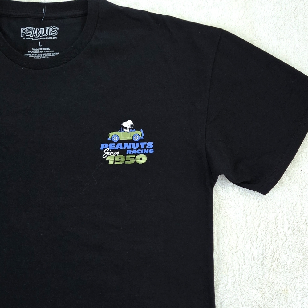 Peanuts🥜 "Peanuts Racing 1950" Graphic Tee👕 - NWOT - Picture 7 of 12